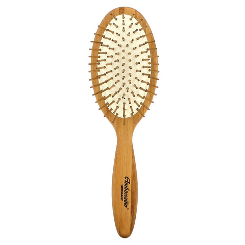 Fuchs Child/ Adult Toothbrushes, Hairbrush Ashwood Lg Oval Wood Pins 5122, 1 Unit Fuchs Child/ Adult Toothbrushes