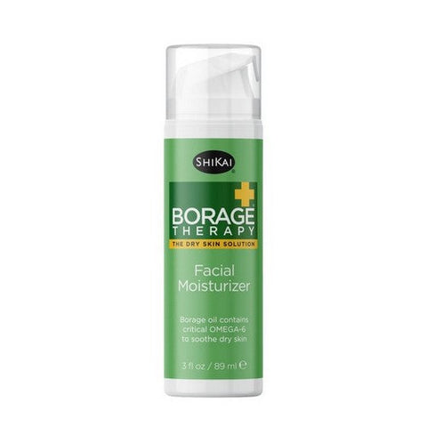 Shikai, BorageTherapy Facial Moisturizer, Facial 24-hour Repair Cream 3 Fl Oz Shikai