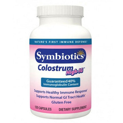 Symbiotics, Colostrum, 40% High-ig 120 Caps Symbiotics