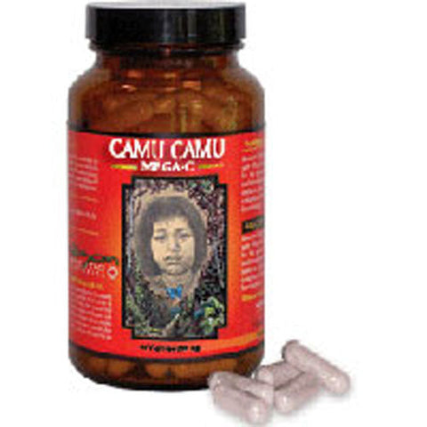 Amazon Therapeutic Laboratories, Camu-camu Mega C Wild Crafted, 500 mg, 60 Vegicaps Amazon Therapeutic Laboratories