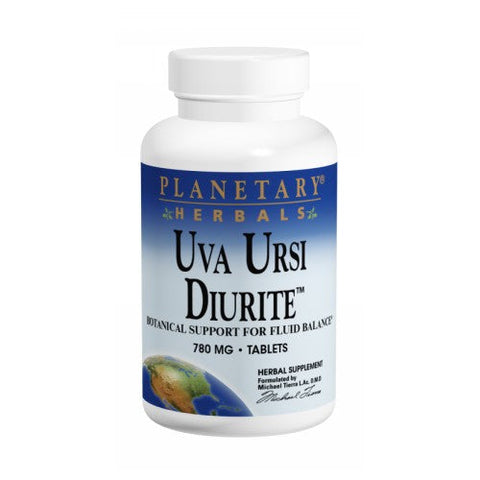 Planetary Herbals, Uva Ursi Diurite, 72 Tabs Planetary Herbals