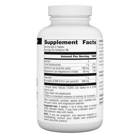Source Naturals, Activated Quercetin, 200 Tabs Source Naturals