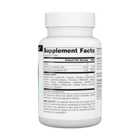 Source Naturals, Amino Athlete, 1000 MG, 50 Tabs Source Naturals