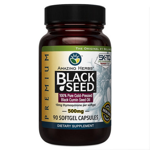 Amazing Herbs, Black Seed, 90 Softgels Amazing Herbs