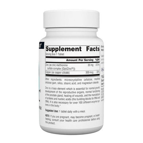 Source Naturals, OptiZinc, 30 Mg, 240 Tabs Source Naturals