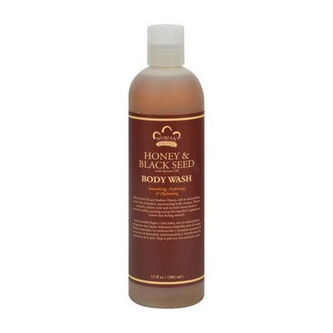 Nubian Heritage, Honey And Black Seed Body Wash, 13 Oz Nubian Heritage