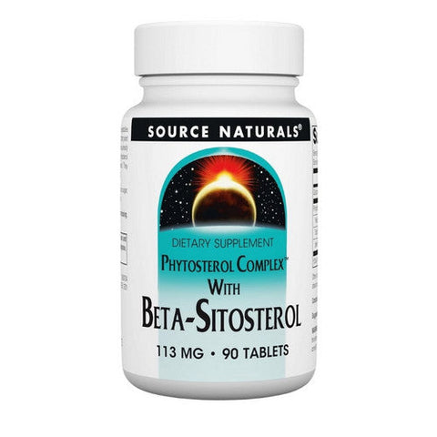 Source Naturals, Phytosterol Complex With Beta-Sitosterol, 113 Mg, 90 Tabs Source Naturals