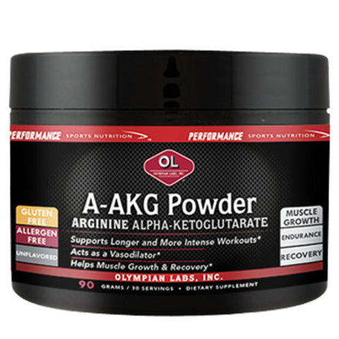 Olympian Labs, A-AKG Powder, 90 g Olympian Labs