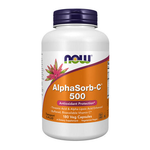 Now Foods, AlphaSorb-C, 500 mg, 180 Vcaps Now Foods