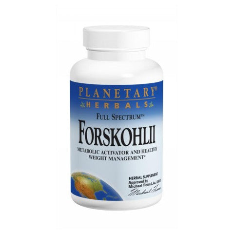 Planetary Herbals, Full Spectrum Forskohlii 130mg capsules, 30 Caps Planetary Herbals