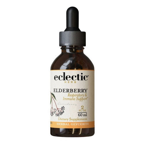 Eclectic Herb, Elderberry, 2 Oz Alcohol free Eclectic Herb