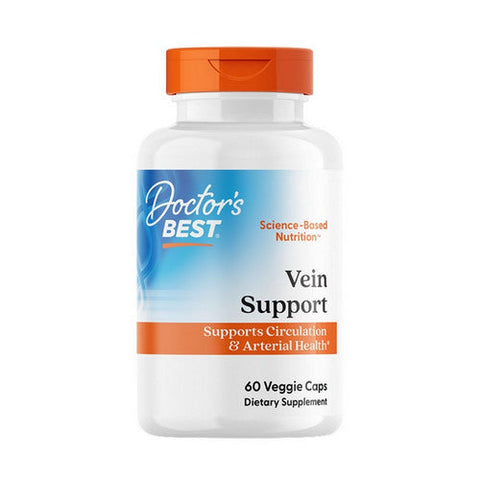 Doctors Best, Vein Support With DiosVein and MenaQ7, 60 Veggie Caps Doctors Best