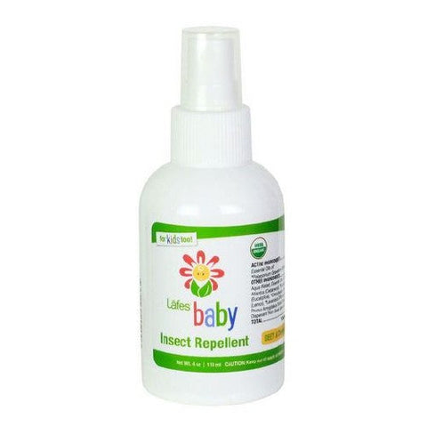 Lafes Natural Body Care, Organic Baby Bug Repellent, 4 OZ Lafes Natural Body Care