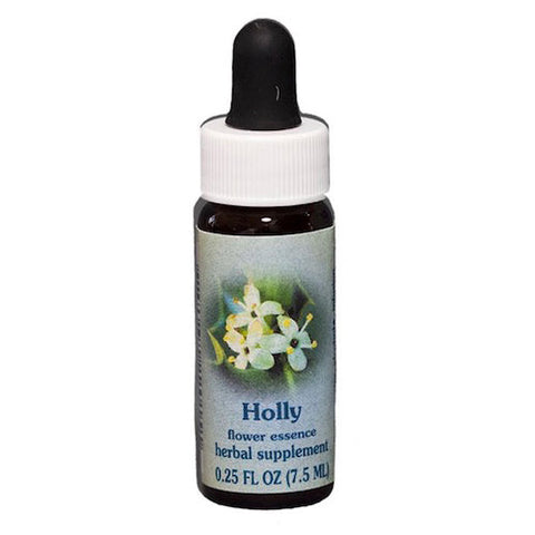 Flower Essence Services, Holly Dropper, 0.25 oz Flower Essence Services