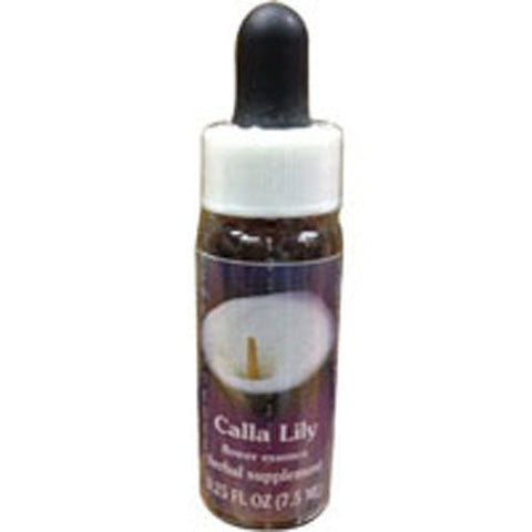 Flower Essence Services, Calla Lily Dropper, 0.25 oz Flower Essence Services