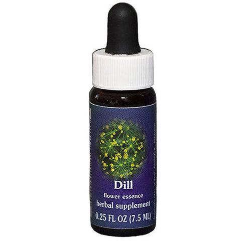 Flower Essence Services, Dill Dropper, 0.25 oz Flower Essence Services