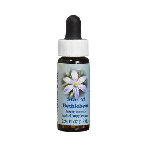 Flower Essence Services, Star Of Bethlehem Herbal Supplement Dropper, 0.25 oz Flower Essence Services