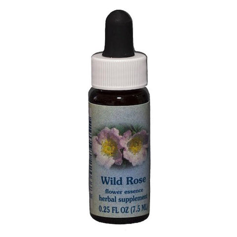 Flower Essence Services, Wild Rose Dropper, 0.25 oz Flower Essence Services