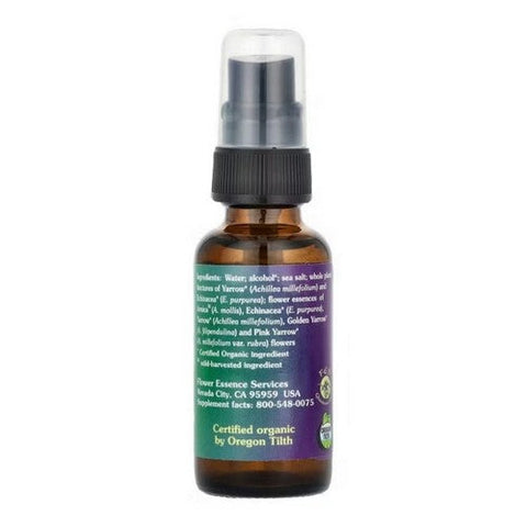 Flower Essence Services, Yarrow Environmental Solution Spray, 1 Oz Flower Essence Services