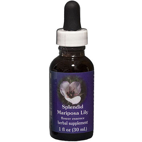 Flower Essence Services, Splendid Mariposa Lily Dropper, 1 oz Flower Essence Services