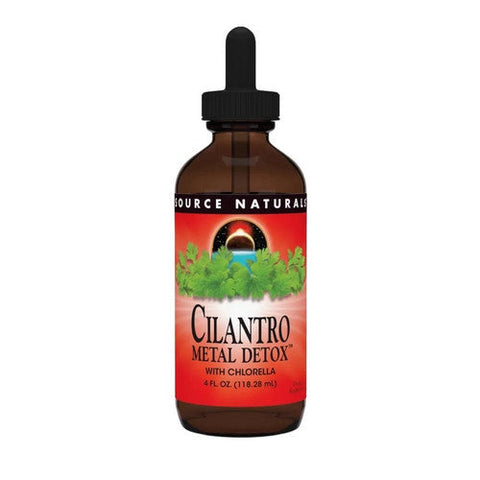 Source Naturals, Cilantro Metal Detox Liquid, with Chlorella 4 fl oz Source Naturals