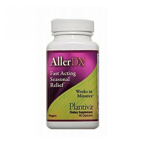 Plantiva, Allerdx Natural Herbal Seasonal, 60 Caps Plantiva