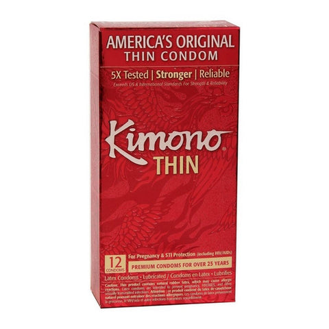Kimono Thin Condoms 12 CT by Mayer Laboratories