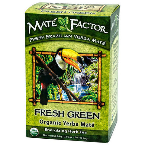 The Mate Factor, Organic Yerba Mate Fresh Green, 24 Bag The Mate Factor