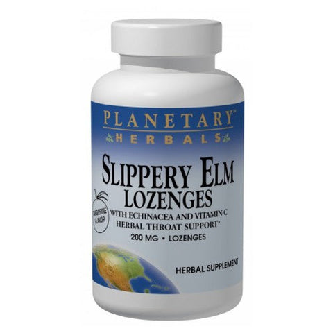 Planetary Herbals, Slippery Elm Lozenge, Echinacea and Vitamin C 24 lozenges Planetary Herbals