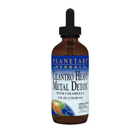Planetary Herbals, Cilantro Metal Detox Liquid with Chlorella, 4 oz Planetary Herbals
