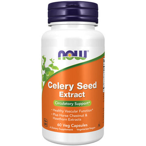 Now Foods, Celery Seed Extract, 60 Veg Caps Now Foods