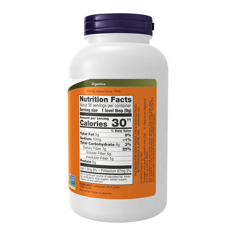 Now Foods, Psyllium Husk, Powder 12 oz Now Foods