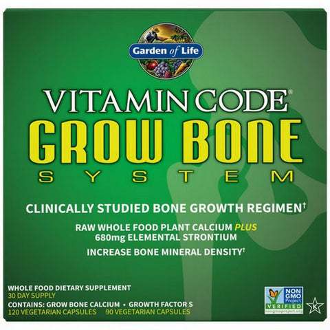 Garden of Life, Vitamin Code, Grow Bone System 1 Kit Garden of Life