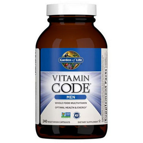 Garden of Life, Vitamin Code, Men's Formula 240 Caps Garden of Life