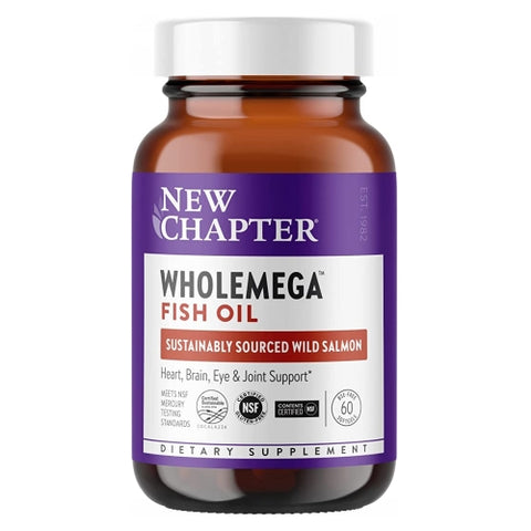 Wholemega Whole Fish Oil 90 Caps by New Chapter