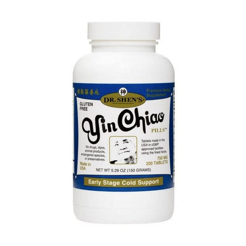 Dr. Shen's, Yin Chiao, 750 Mg, 200 Tabs Dr. Shen's