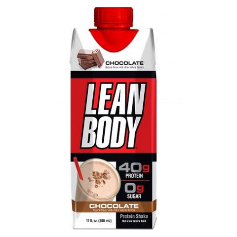 LABRADA NUTRITION, Lean Body On the Go Shake, Chocolate Ice Cream 12/14 oz LABRADA NUTRITION