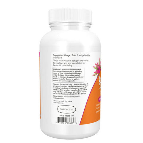 Now Foods, Eve Women's Multiple Vitamin, 180 Softgels Now Foods