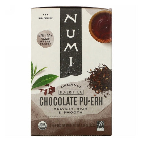 Numi Tea, Puerh, Chocolate 16 bags Numi Tea