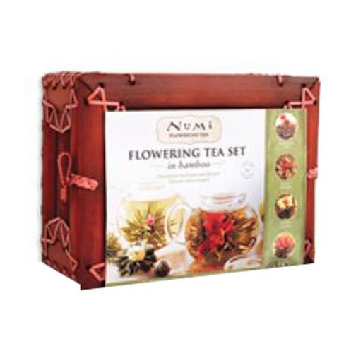 Numi Tea, Flowering Tea Gift Set Teapot Box, 1.29 oz Numi Tea