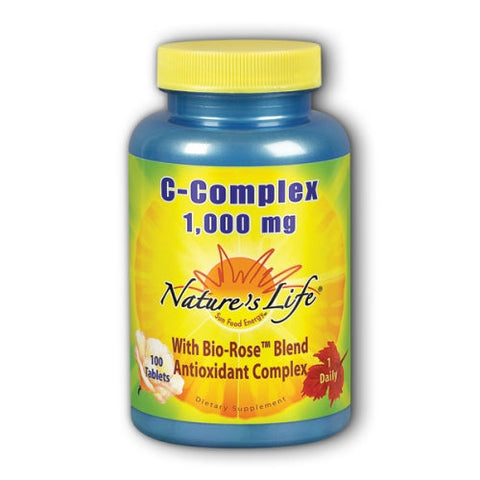 Nature's Life, C-Complex, 1000 mg, 100 tabs Nature's Life