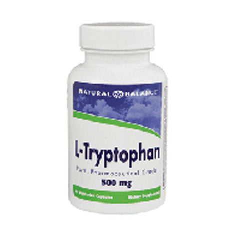 Natural Balance (Formerly known as Trimedica), L-Tryptophan, 500 mg, 60 vcaps Natural Balance (Formerly known as Trimedica)