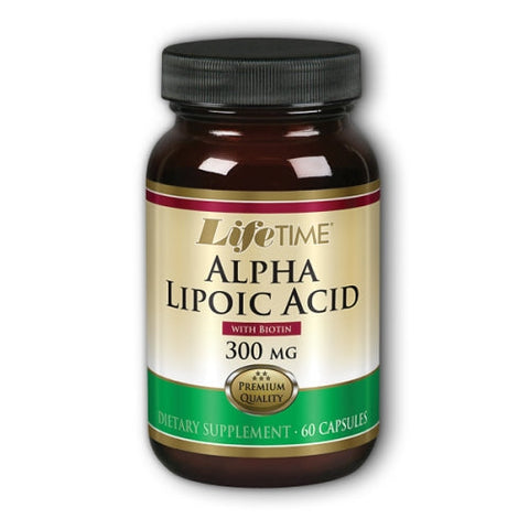 Life Time Nutritional Specialties, Alpha Lipoic Acid, 300 mg, 60 caps Life Time Nutritional Specialties