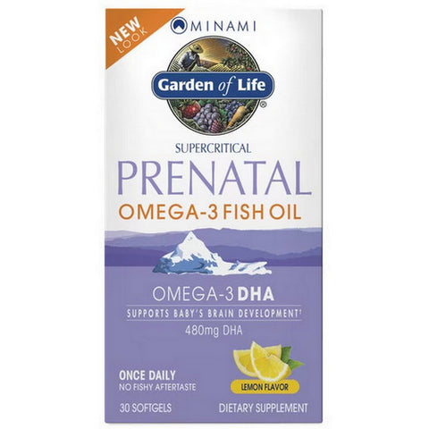 Minami Prenatal Omega-3 Dha Fish Oil Lemon 30 Softgels by Minami Nutrition
