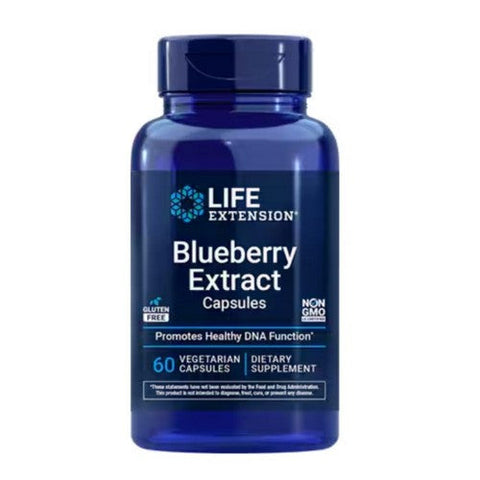 Life Extension, Blueberry Extract Capsules, 60 Veg Caps Life Extension