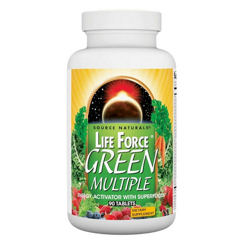 Source Naturals, Life Force Green Multiple, 90 tabs Source Naturals