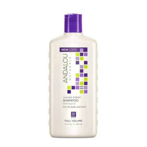 Andalou Naturals, Full Volume Lavender And Biotinshampoo, 11.5 Oz Andalou Naturals