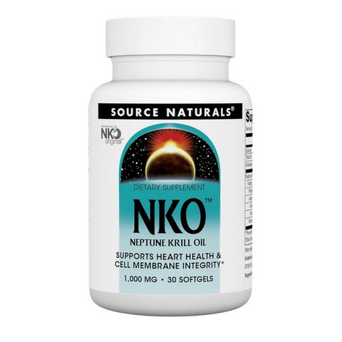 Source Naturals, Neptune Krill Oil, 1000 mg, 30 sgels Source Naturals