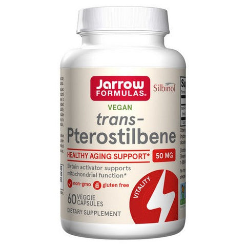 Jarrow Formulas, Pterostilbene, 50 Mg, 60 vcaps Jarrow Formulas