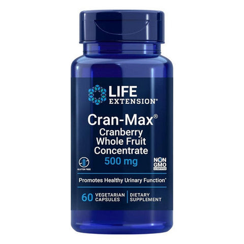 Life Extension, Cran Max, 500 Mg, 60 Veg Caps Life Extension